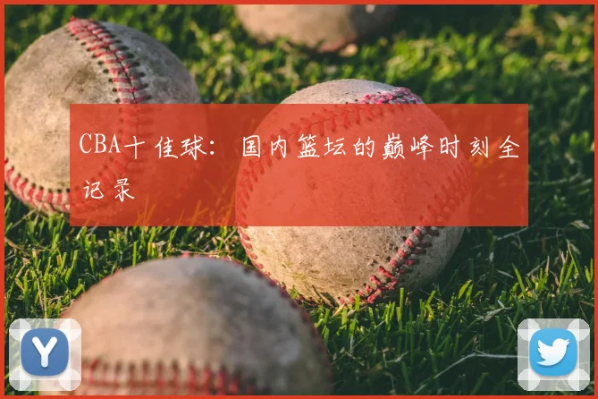 CBA十佳球:国内篮坛的巅峰时刻全记录